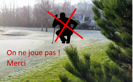 fermeture du golf