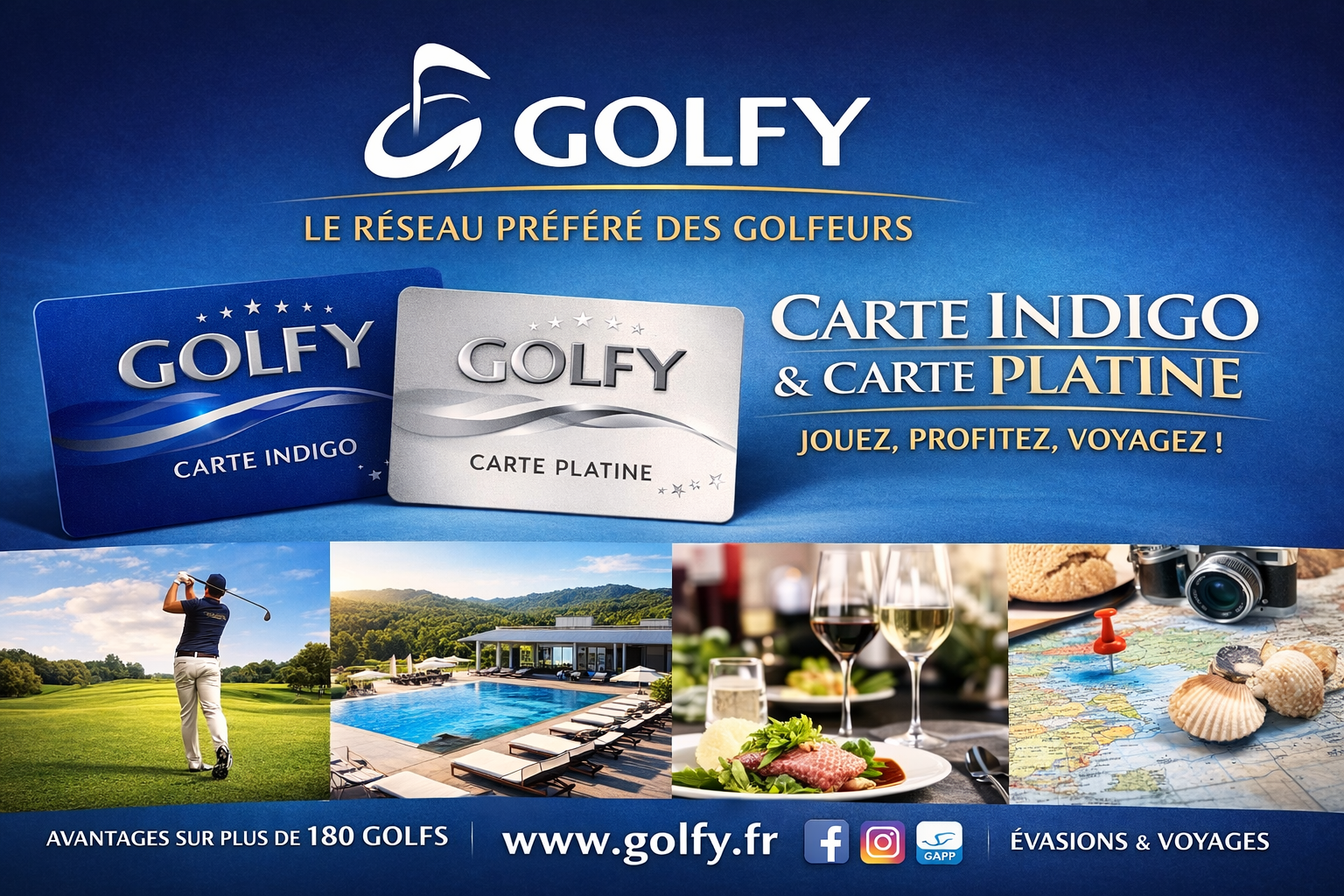 Machilly fait partie du réseau Golfy. Profitez-en!